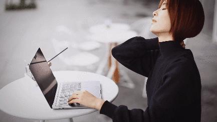 笔记本支架拯救颈椎,保护颈椎笔记本电脑支架