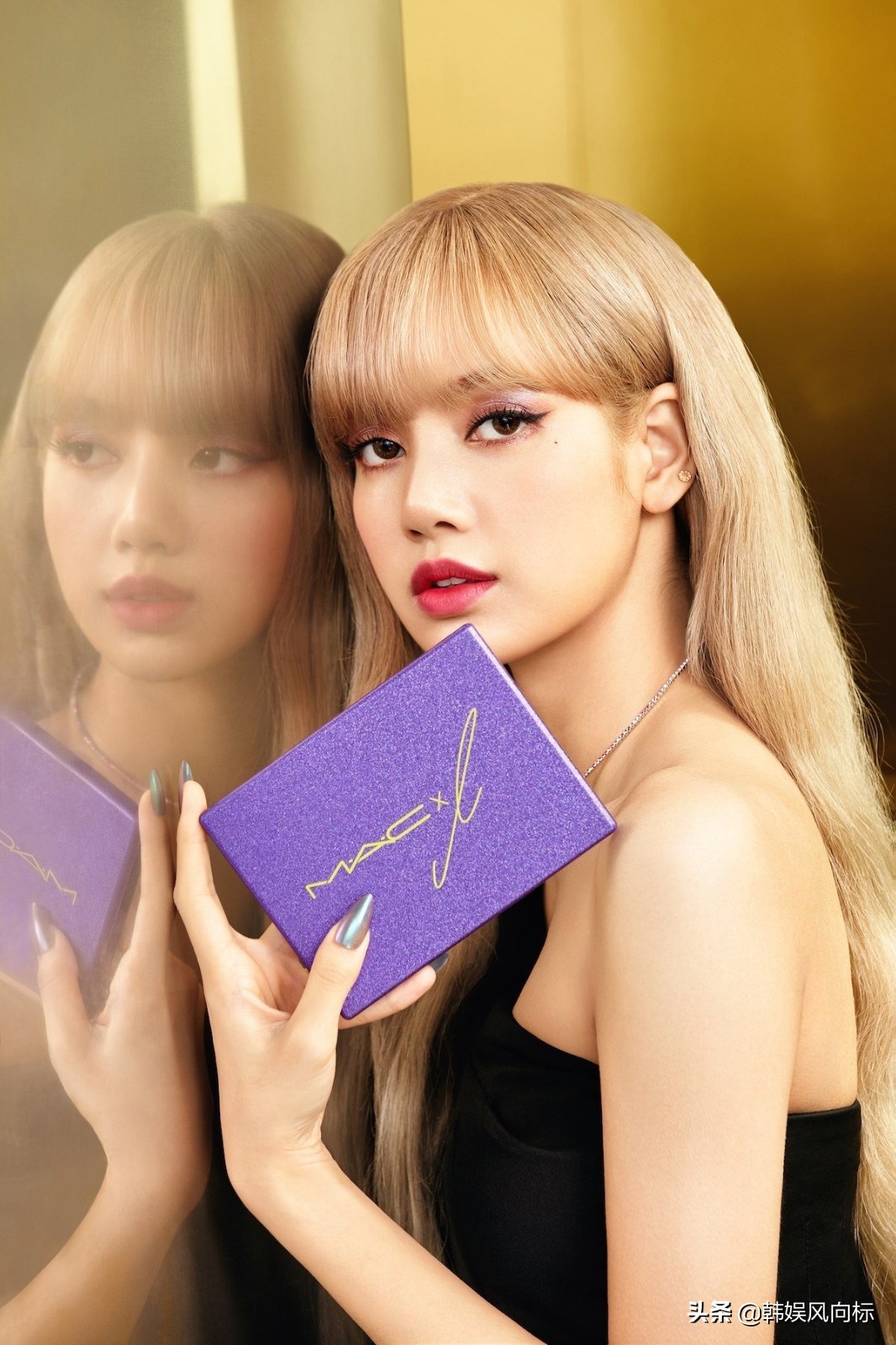 blackpinklisa眼影教程,blackpinklisa时尚品牌