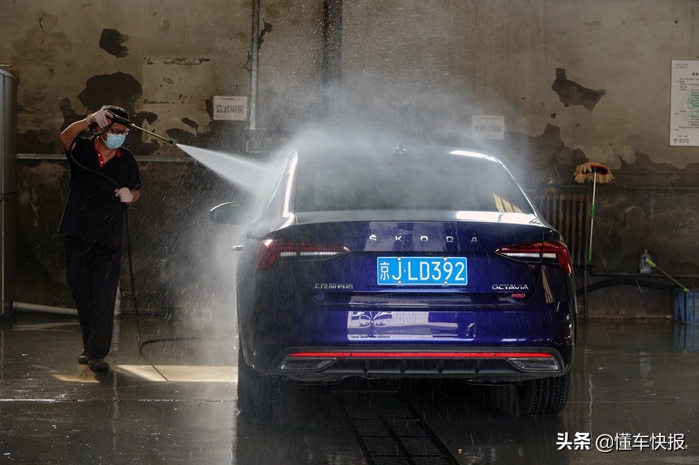 5000公里首保,斯柯达明锐pro360全景影像测试