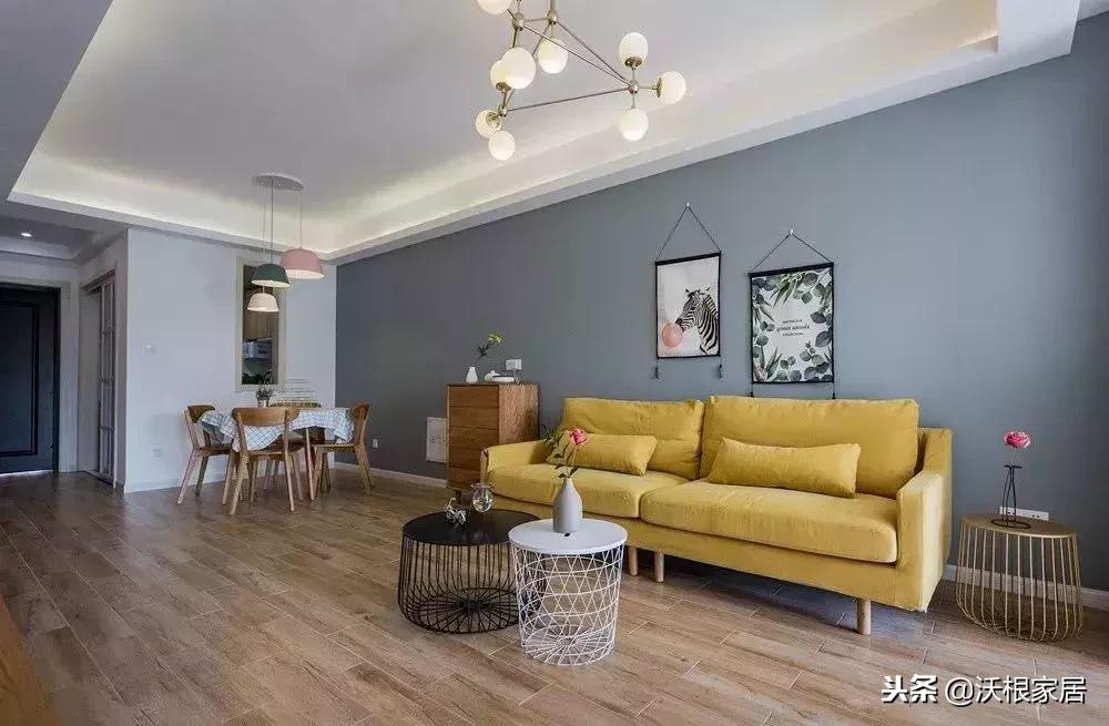 墙壁刷灰色漆效果图,灰色漆刷地面