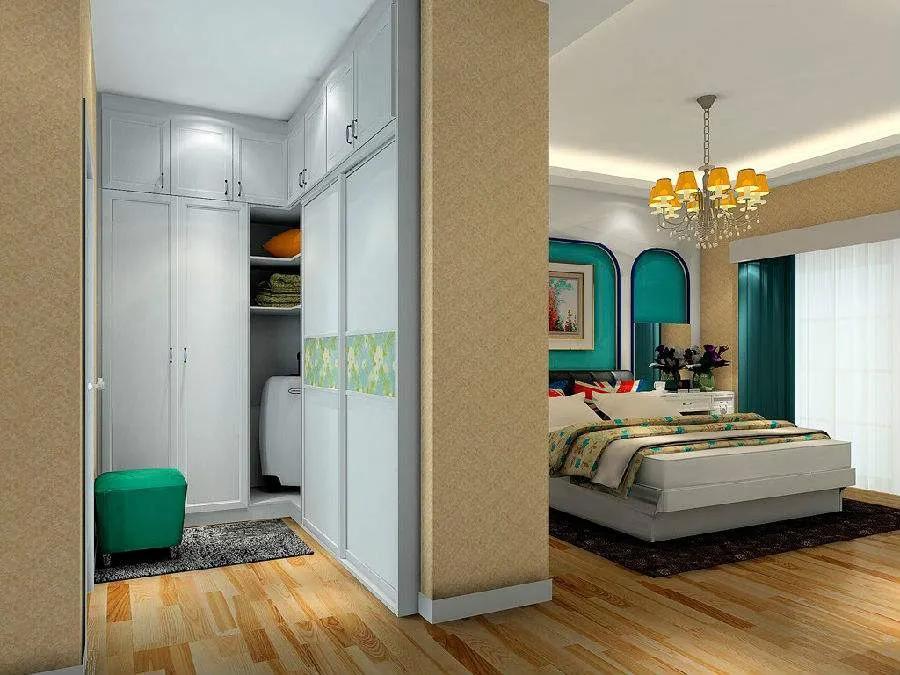 主卧卫生间的门正对着床怎么装修,卫生间门对着床怎样化解图