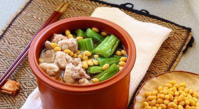 苦瓜黄豆排骨汤降火的做法大全,苦瓜黄豆排骨汤这样做不苦