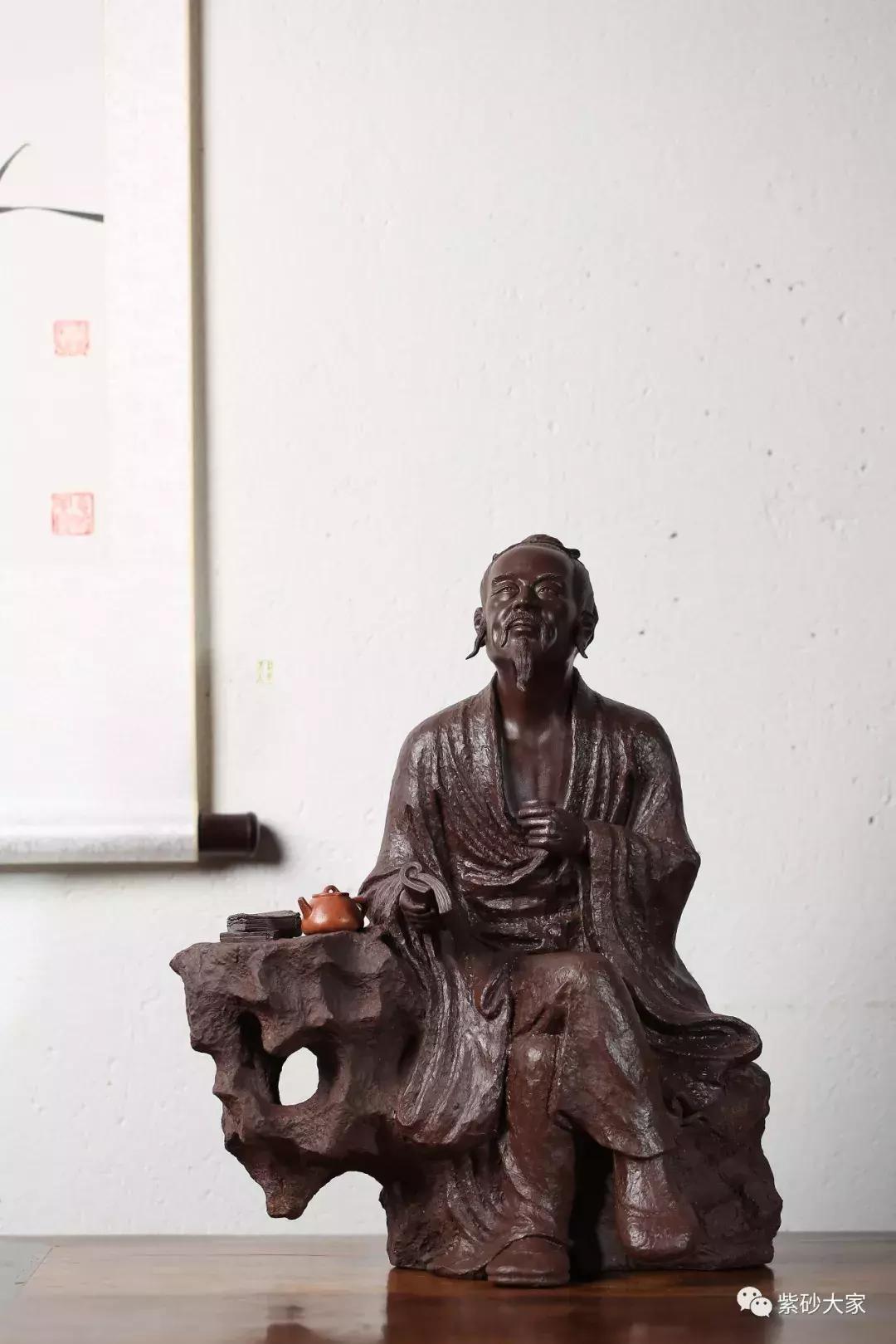 紫砂臻品——王志刚《茶圣•陆羽》第十四届制陶大赛一等奖作品