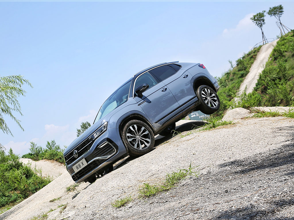 静态体验探岳x,探岳x试驾体验高颜值高性能