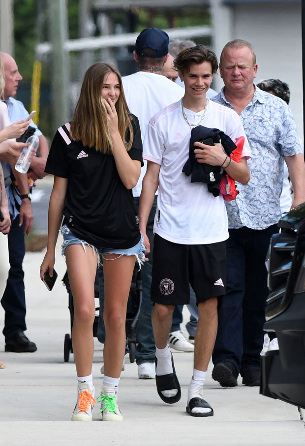 小贝儿子职业生涯首秀,小贝二儿子最新照片