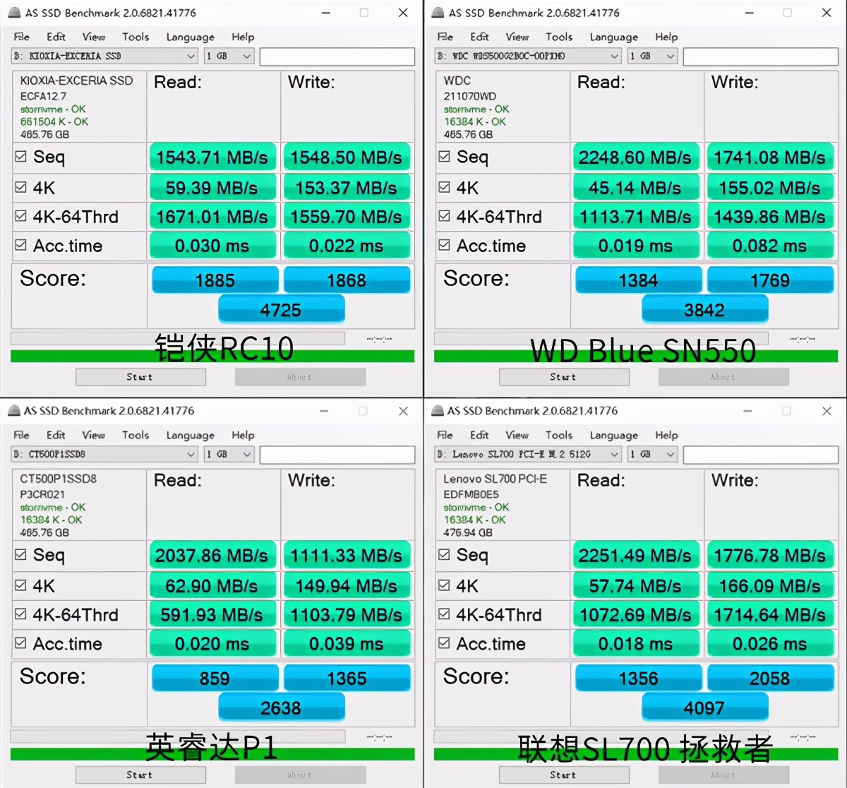 固态硬盘铠侠rc20和rd20怎么选,铠侠rc10sata接口固态硬盘评测