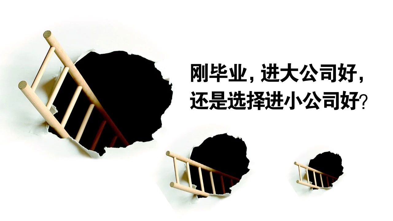 刚毕业选择大公司还是小公司,刚毕业走大公司还是小公司好