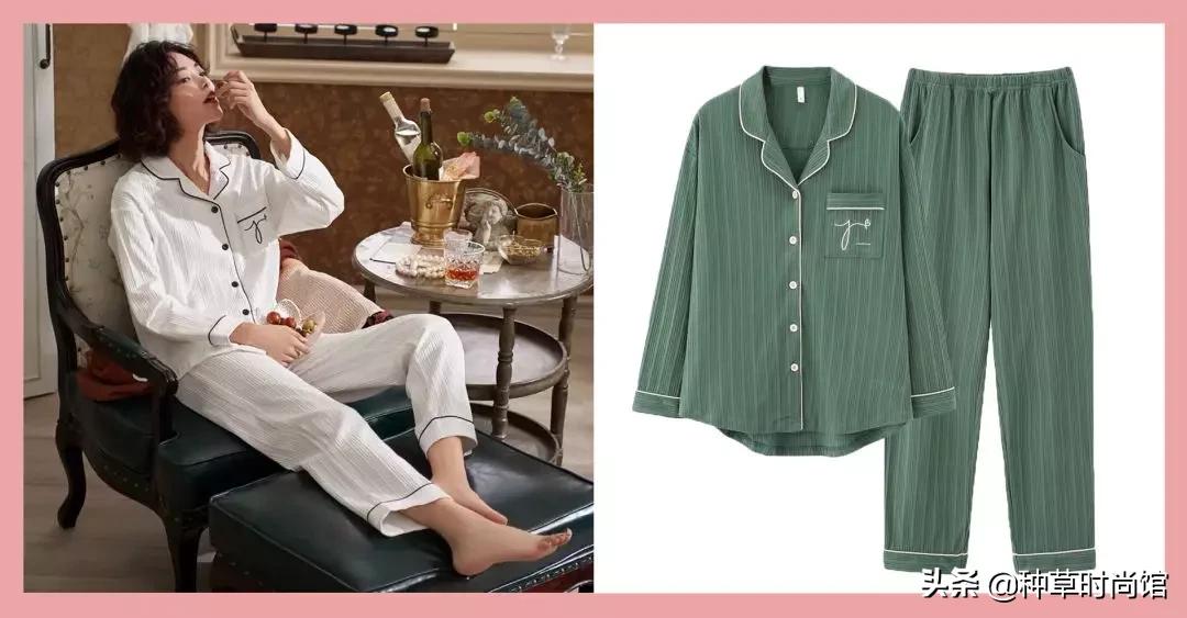 各类款式超好看的睡衣安排一下,女士出街加绒加厚睡衣