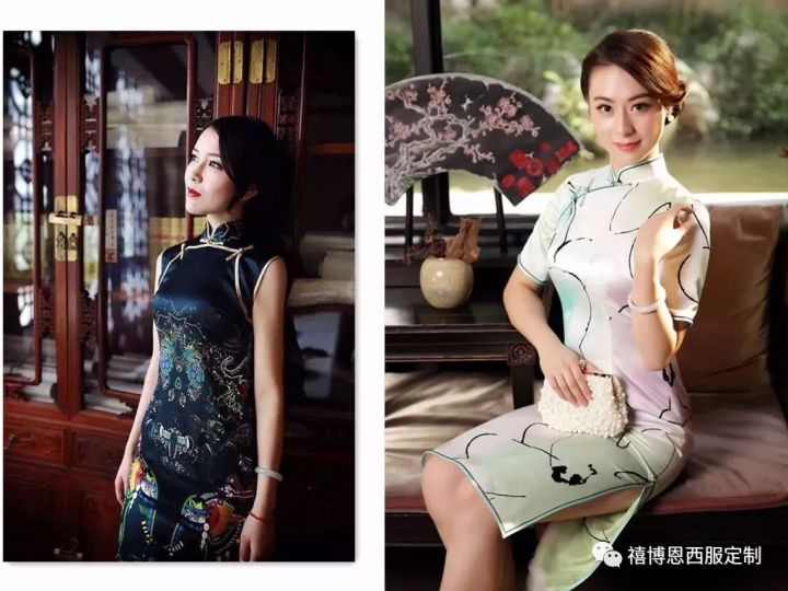 中国女孩儿穿旗袍妙不可言,旗袍所拥有的东方韵味