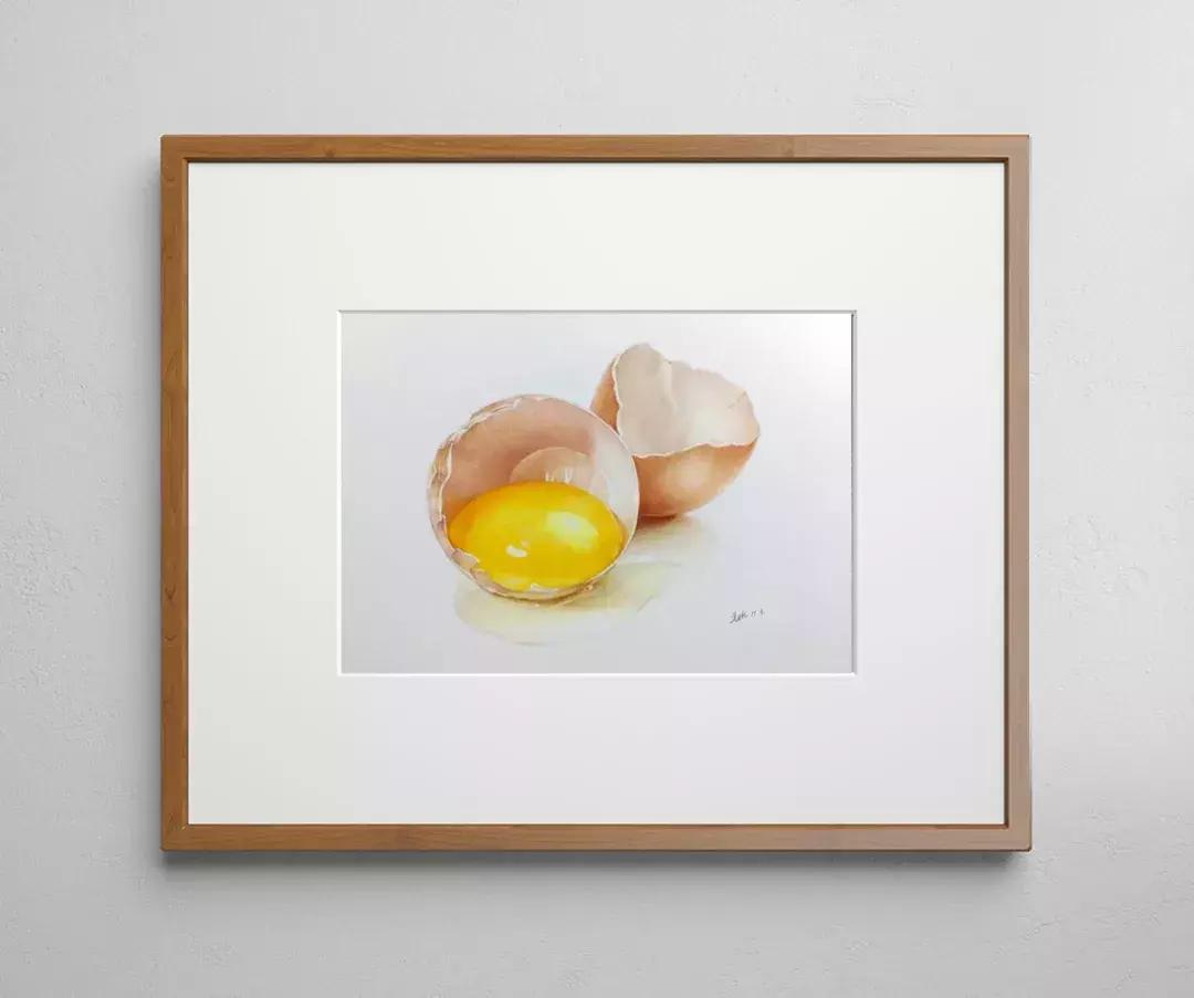 简单鸡蛋画图案,鸡蛋的简笔画简单易画好看