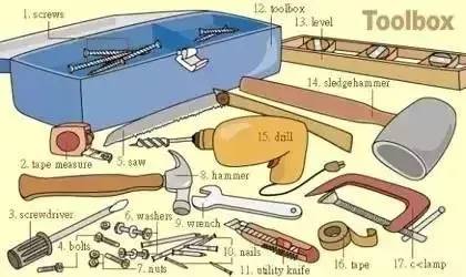 36张图片揭露生活,36张图记住英语生活用词