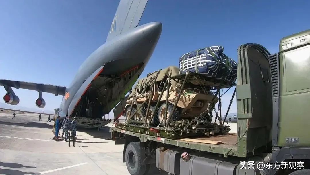 运20一次能空投多少辆山猫,运20空投第一视角