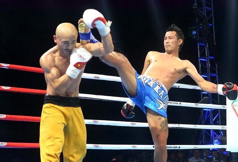 武僧一龙和潇杀狂的比赛,一龙对战潇杀狂