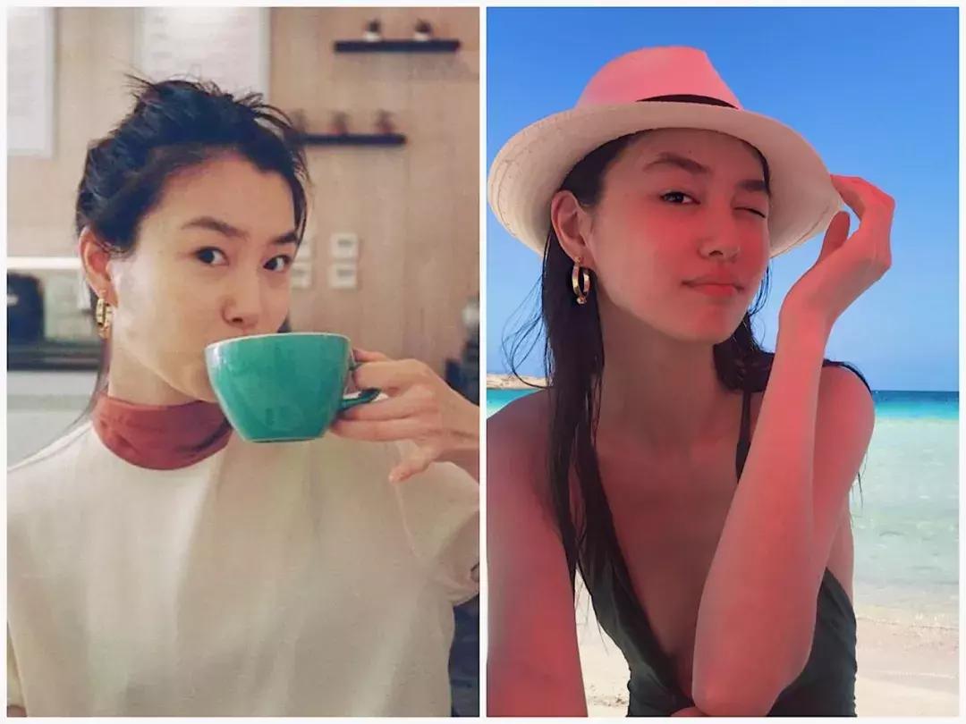 刘亦菲耳环搭配图片,刘亦菲脸小吗