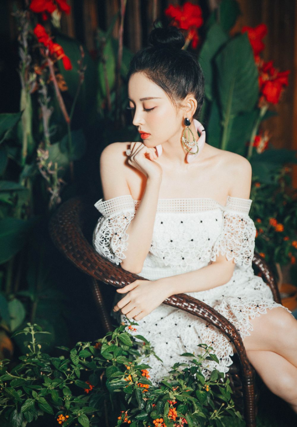 日本面部瑜伽古力娜扎,古力娜扎高清瑜伽裙