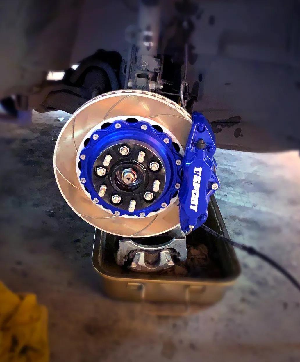 欧蓝德改装越野胎减震升高,欧蓝德改装at轮毂