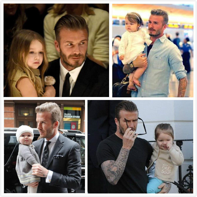 和女儿亲吻引争议,穿西装居然配拖鞋?大儿子的造型还被吐槽