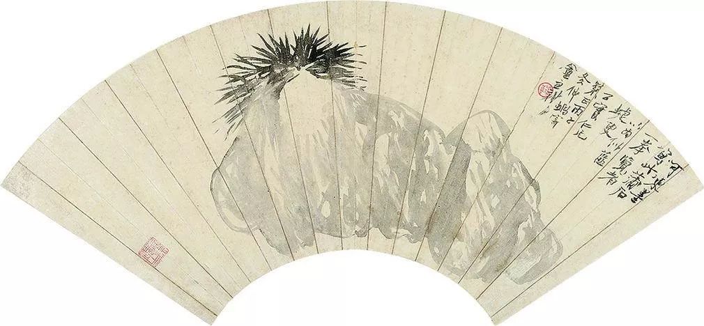 布局精妙的写意花鸟画,中国花鸟画有一种典型的构图方法