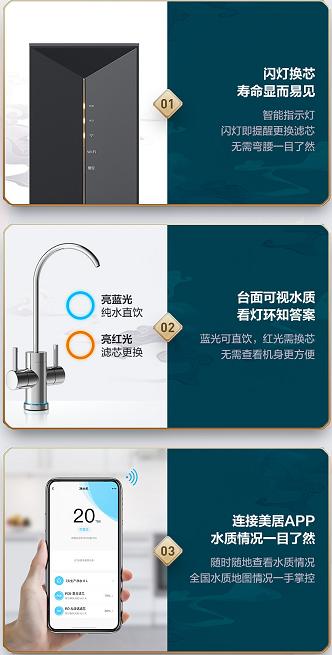 美的净水机让您喝上健康水,美的净水直饮机真的靠谱吗