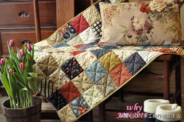 简单的拼布被子的做法,20款漂亮的拼布被子教程