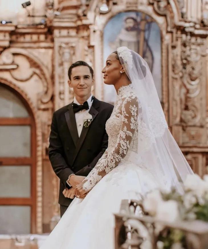 好久不见的婚礼,维密天使结婚照片