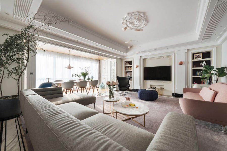 成都大平层装修设计推荐,成都大平层设计效果图