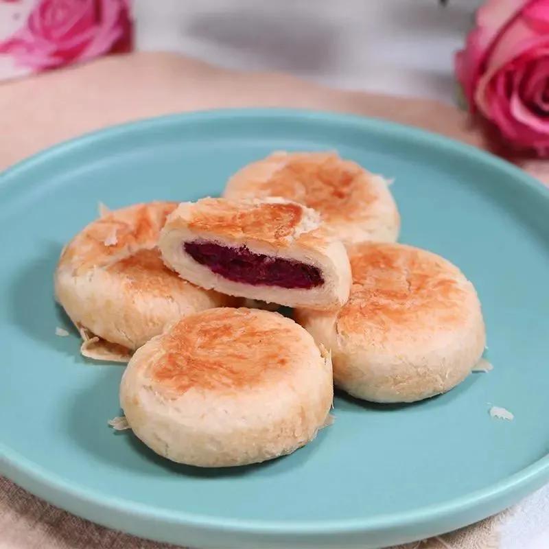 云南鲜花饼四种口味混合,云南正宗鲜花饼五种口味