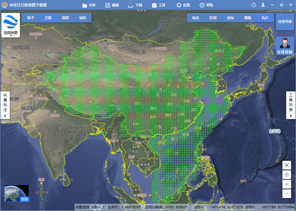 最新谷歌卫星影像二维码,谷歌卫星离线图