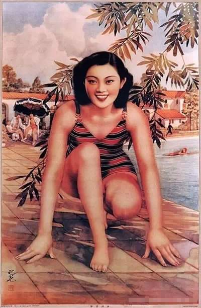 民国美女封面图,民国美女海报