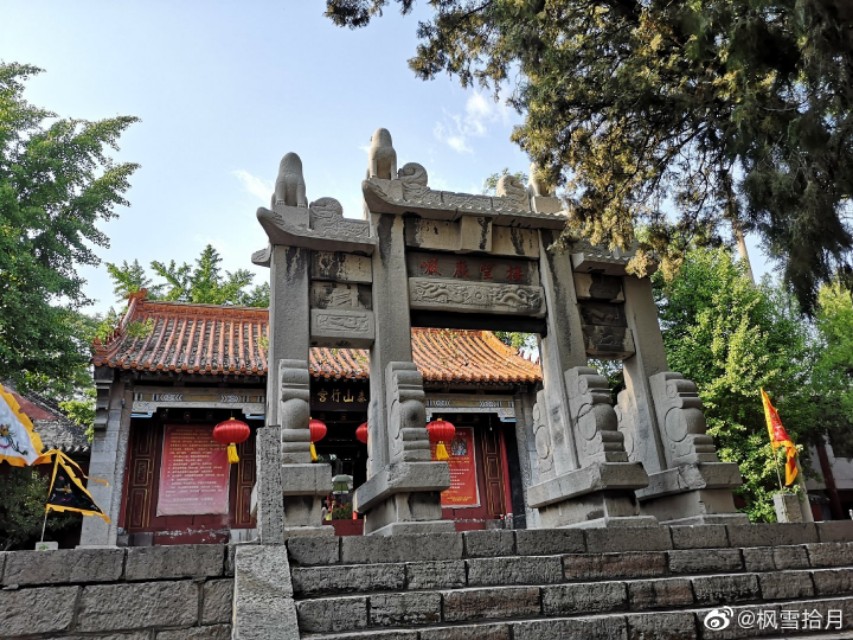 庆云泰山行宫碧霞元君祠,山东淄博碧霞元君行宫