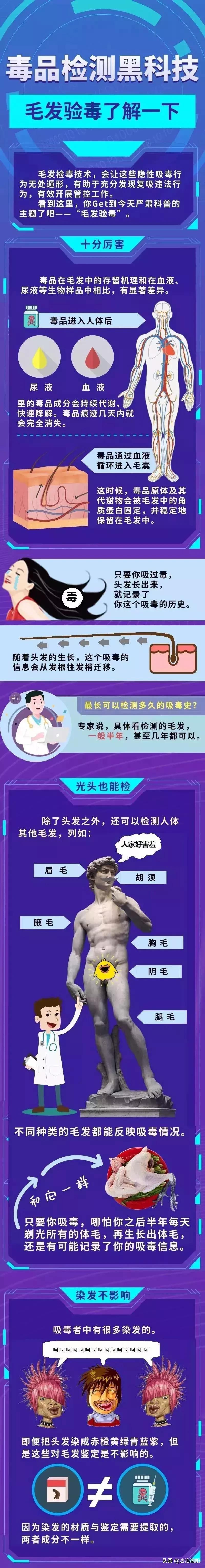 为逃避毛发检测而剃光头发,女孩为了摆脱追求者剃光头