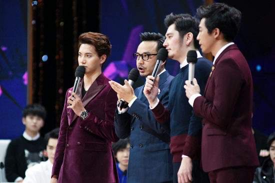 小五跪谢汪涵,当年天天向上小五金恩圣