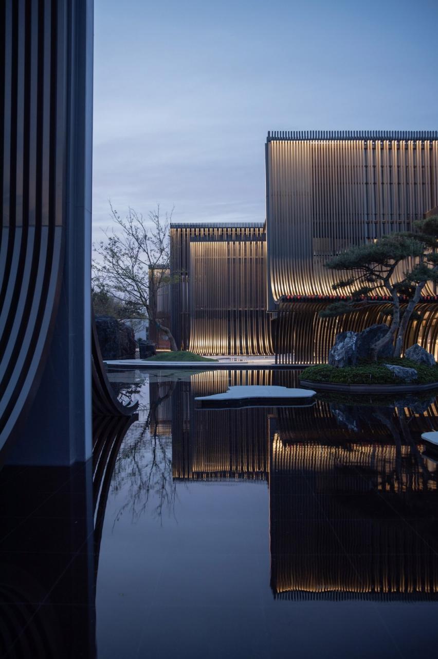 美的禹洲大河实景,扬州美的禹洲大河艺术馆