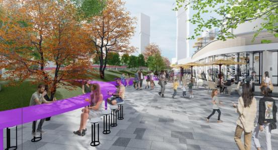 天府新区招商人字绿廊,天府新区人字绿廊规划图