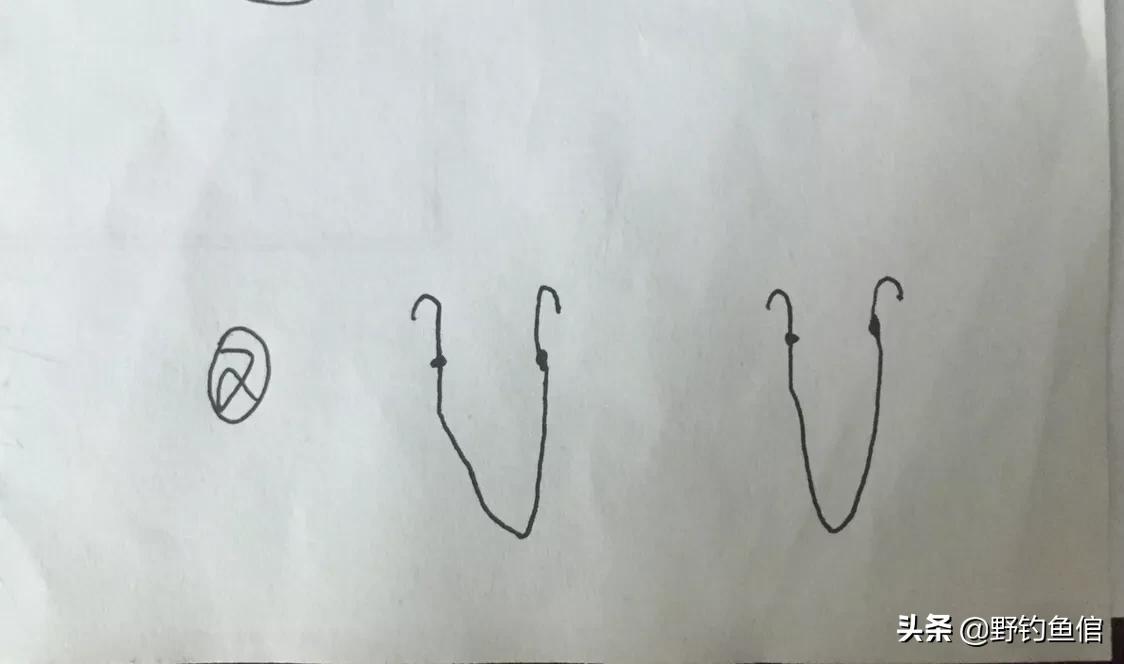 三步交叉钓法大全,双铅钓法与配图