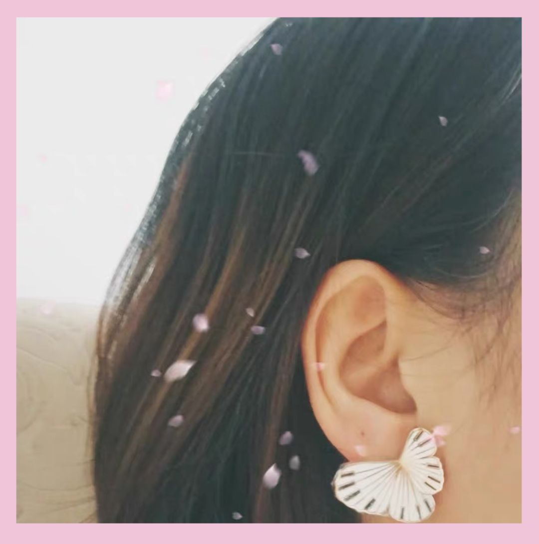 童年饰品金蝴蝶,童年土味发饰效果图