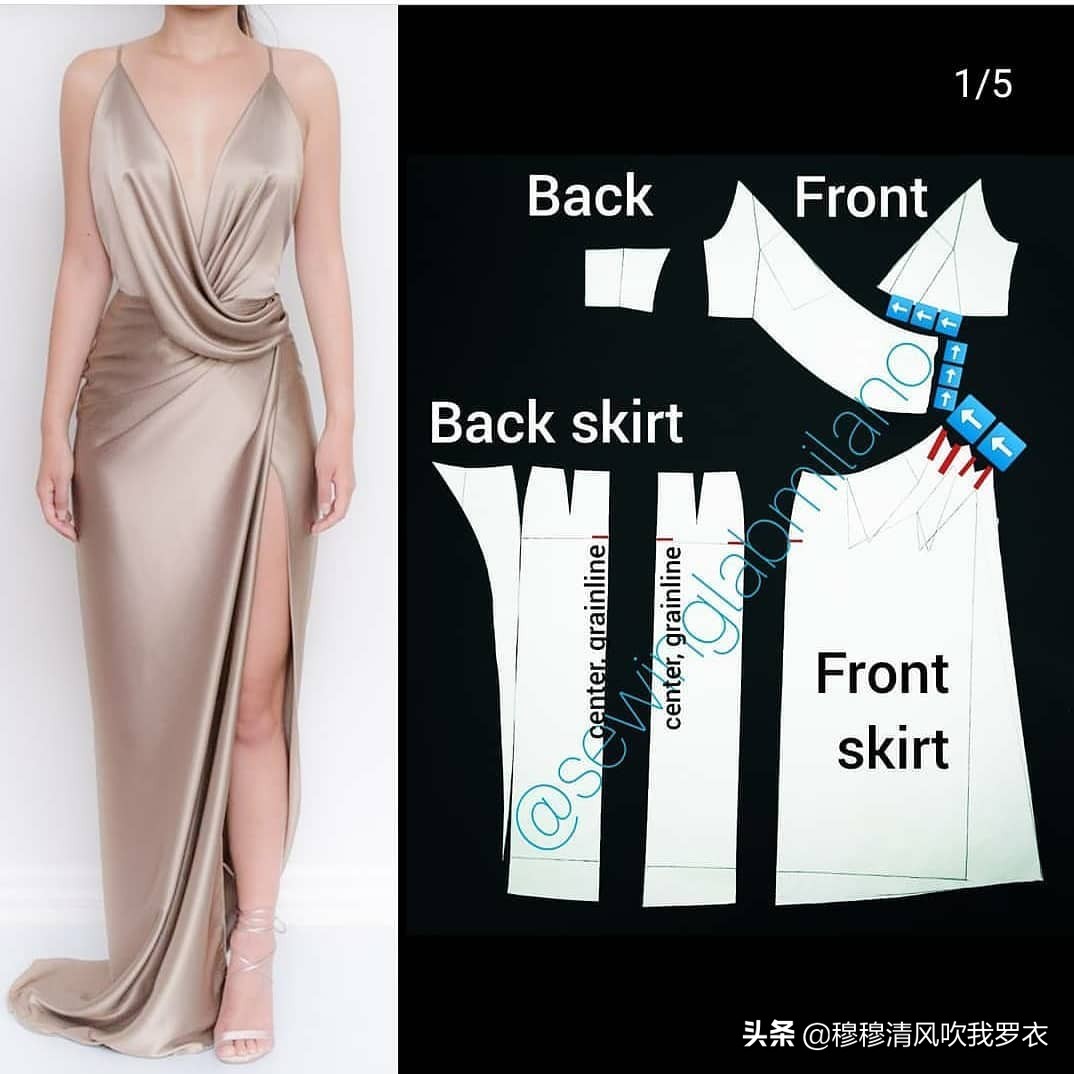 外网收集的一些女装纸样的合集学习服装打版