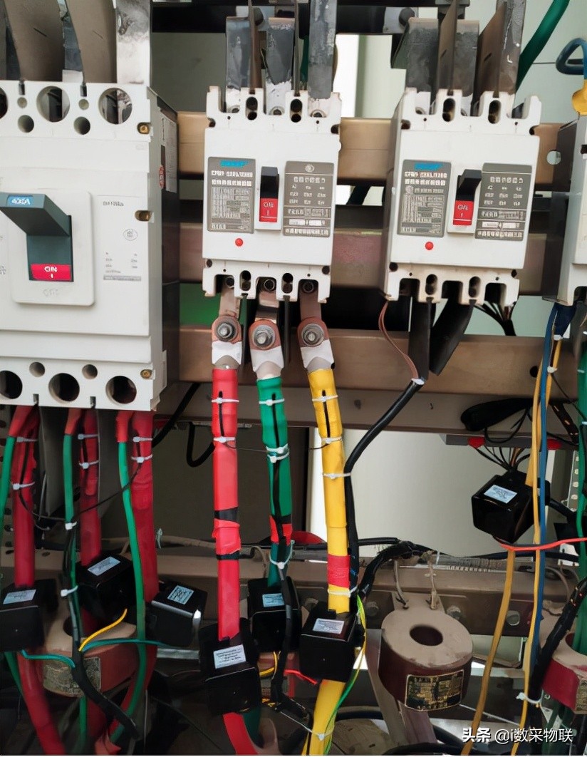 电压信号传感器和火灾监控探测器,火灾监控探测器用零序电流互感器