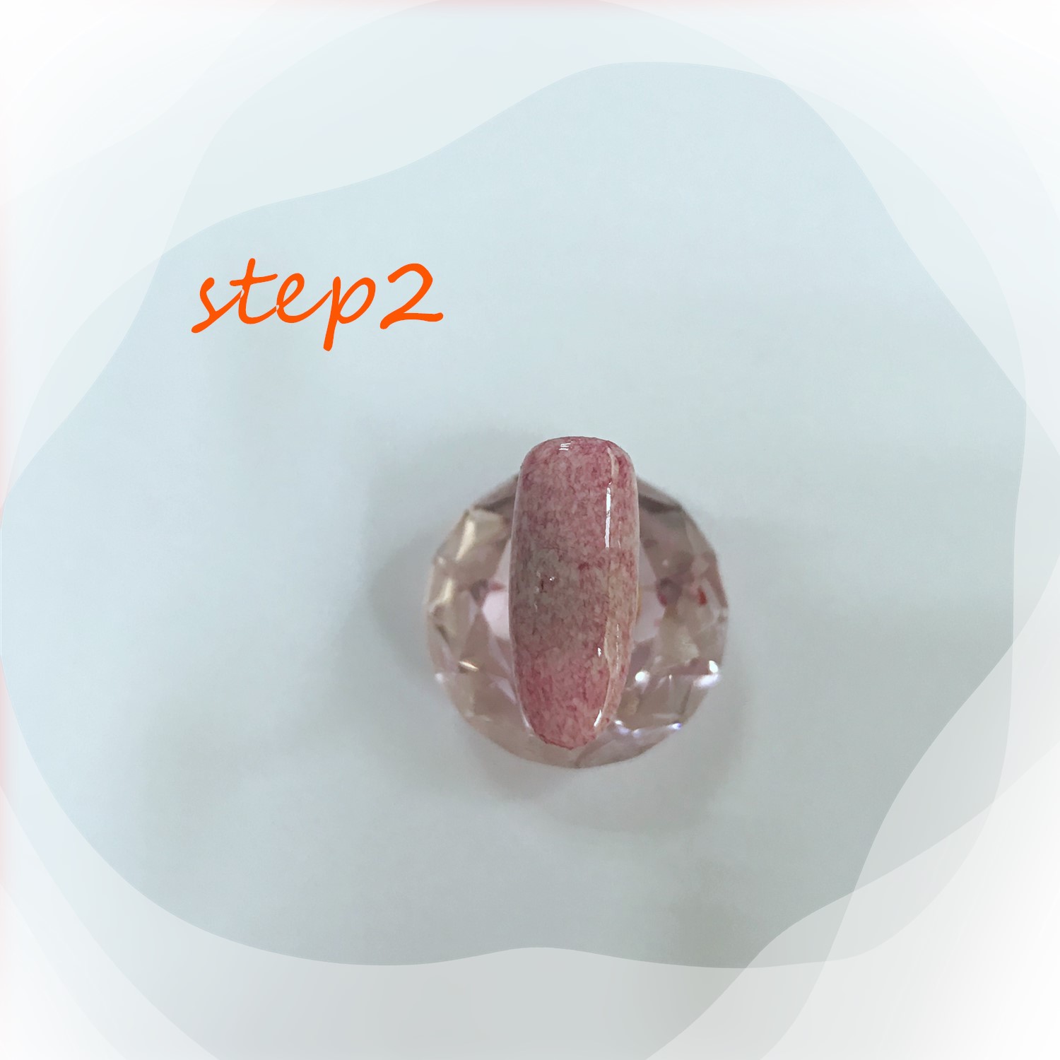 奶油皮纹法式格纹美甲教程,皮草胶美甲款式图案