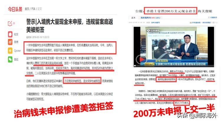 美国入境现金限制,涨知识国际贸易