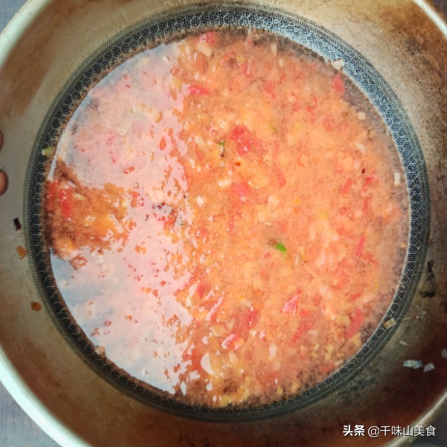 羊肉泡馍没羊肉，大厨教你在家做泡馍，红黄绿白颜色正，味道好