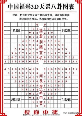 天罡八卦图头像,天罡八卦图全部解析