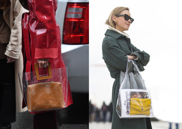 夏天气温太燥，“塑料”姐妹快备一款pvc包包降温