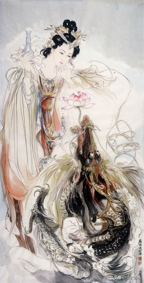 苏维贤人物画作品欣赏,苏维贤人物画艺术