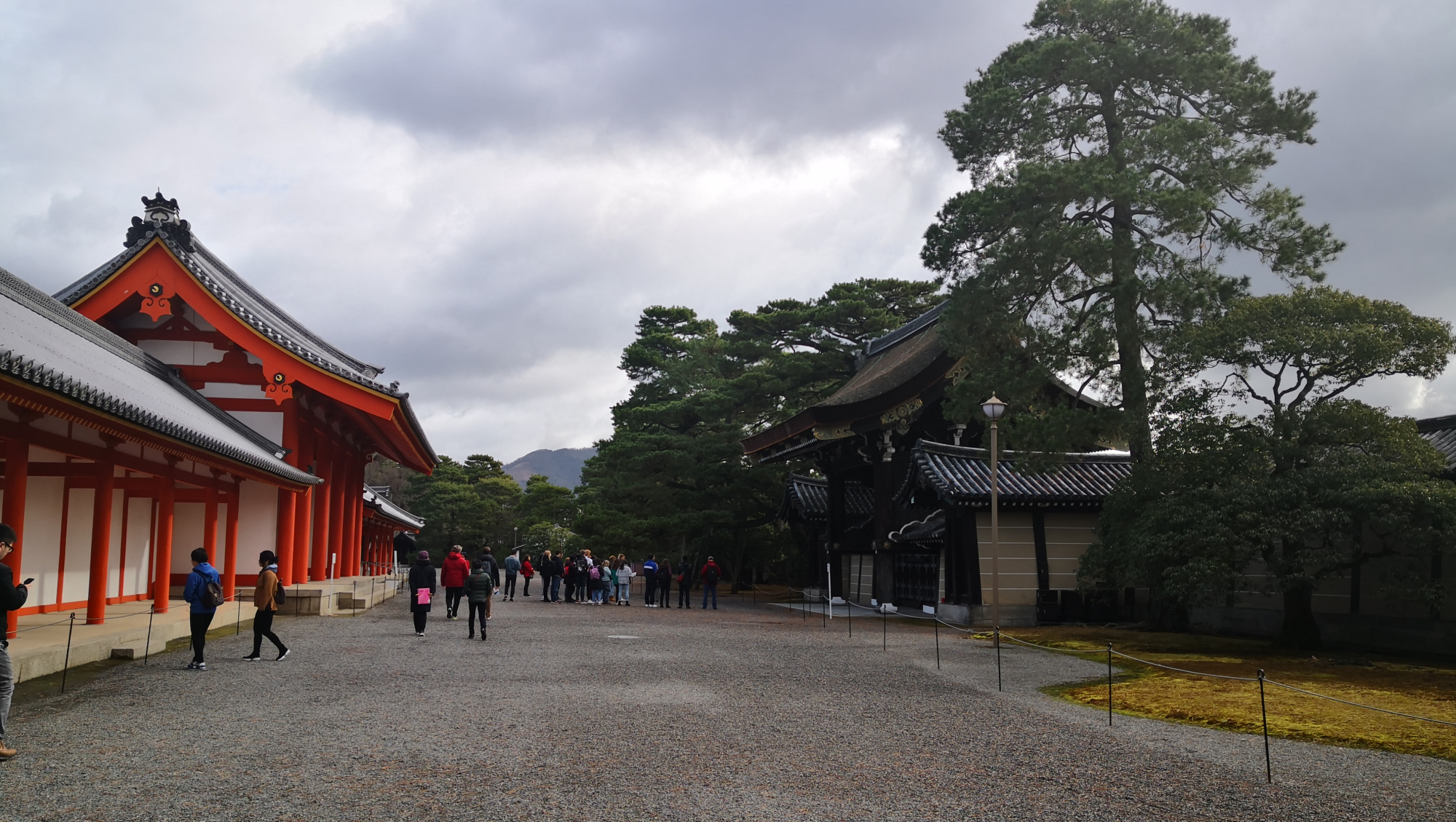 探访日本皇宫,京都旅行京都御所