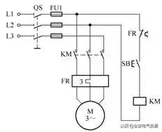 电动机综合保护器电路图及接线图,两台电动机顺序启动逆序停止电路图