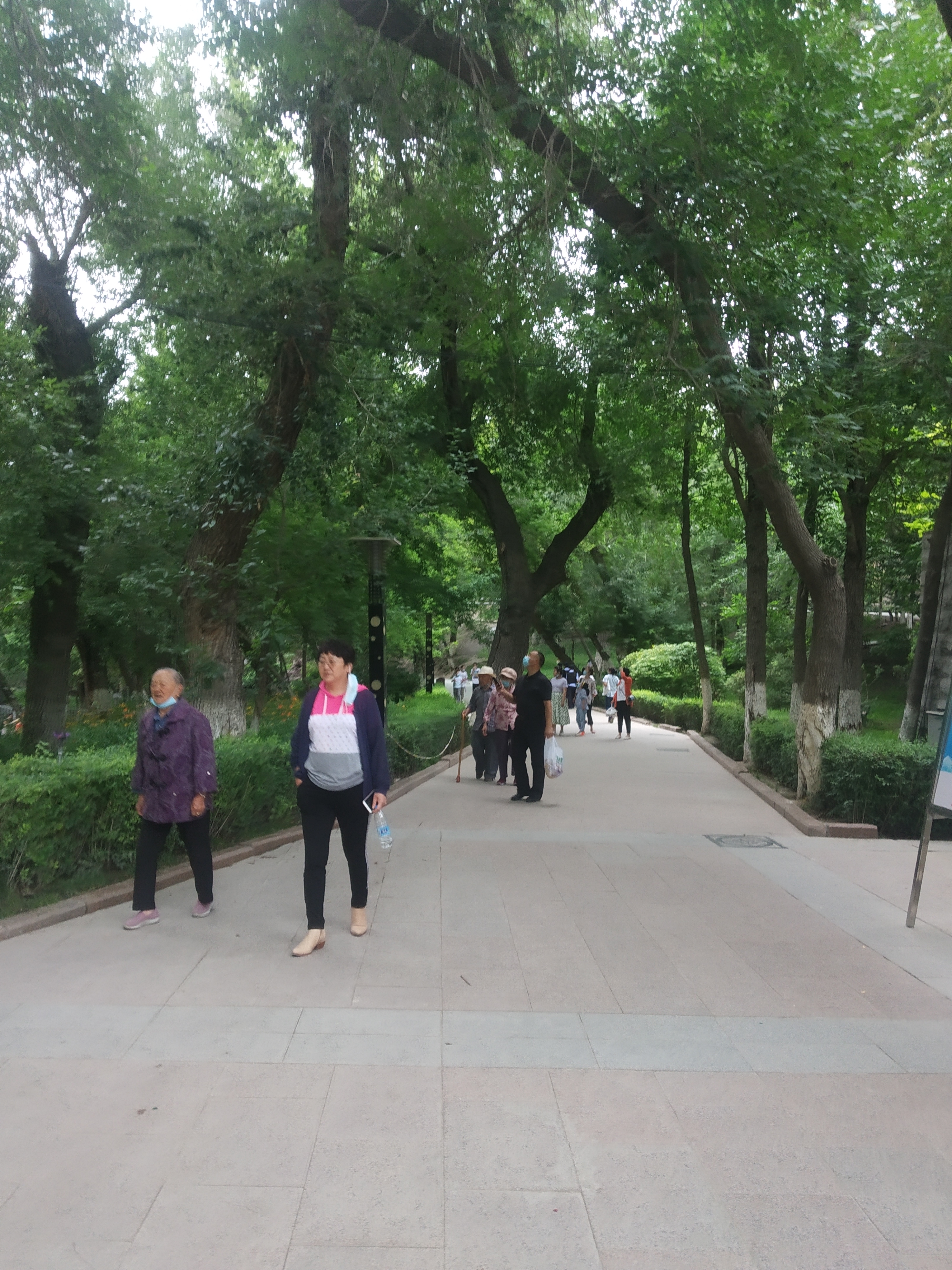 新疆乌鲁木齐市水磨沟区公园景点,乌鲁木齐2020年7月12日水磨沟公园