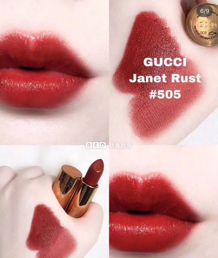 gucci口红哪个色号最值得买,gucci口红25号色碎花