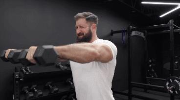 最全哑铃练肩动作图解,哑铃练肩改善圆肩