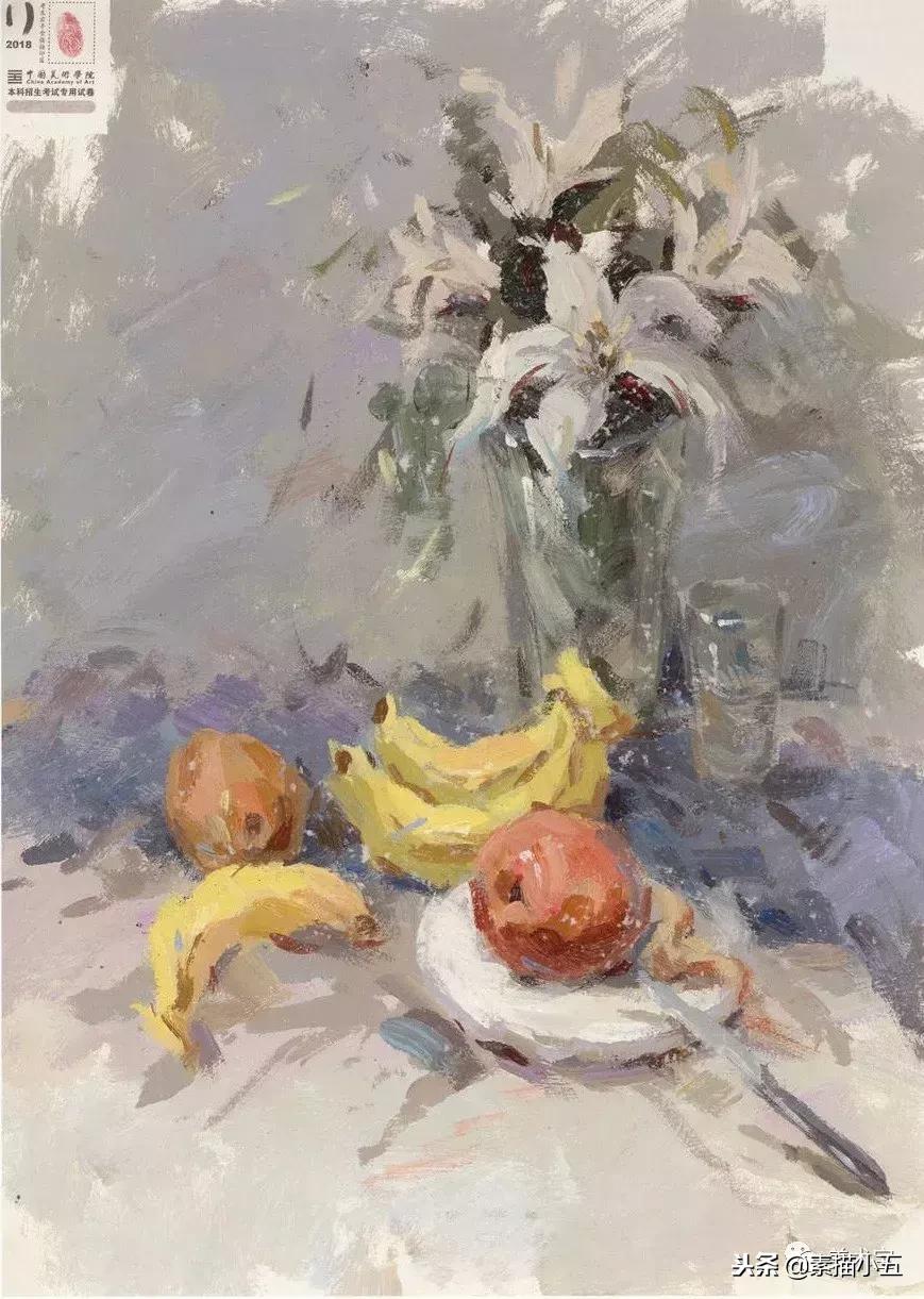 国美素描高分卷子图片,国美色彩高分卷2012